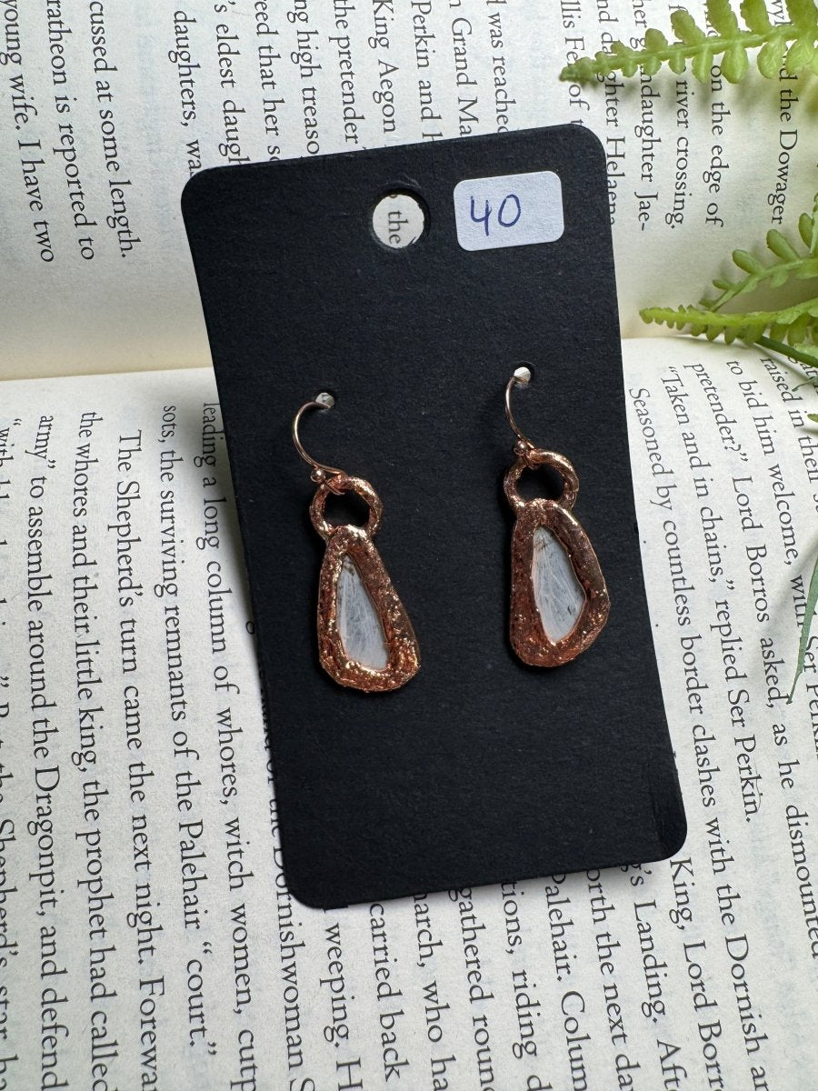 Moth Wing Earrings | Copper Ashes