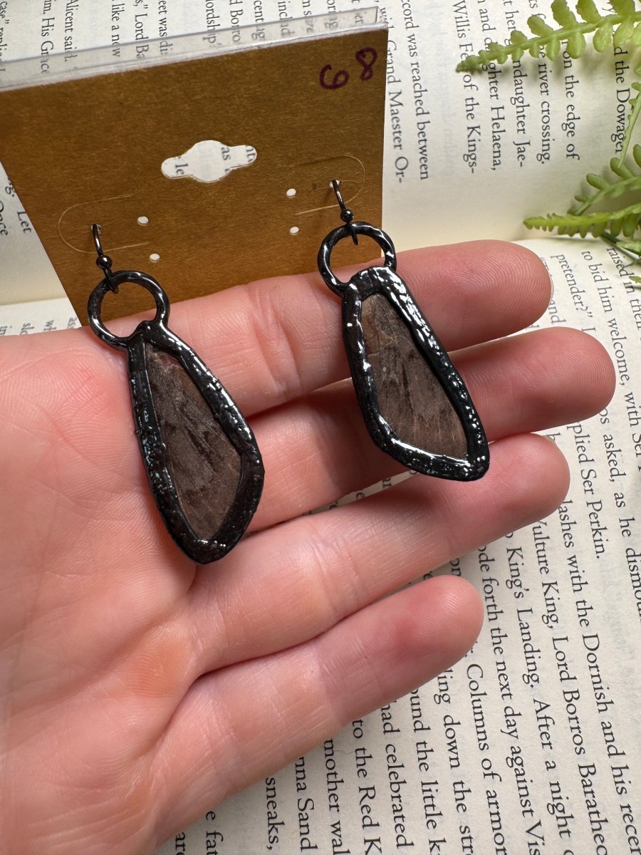 Moth Wing Earrings | Copper Ashes