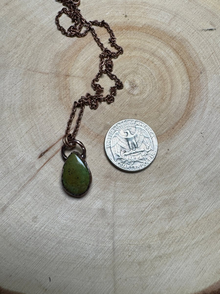 Natural Turquoise Necklace | Copper Ashes