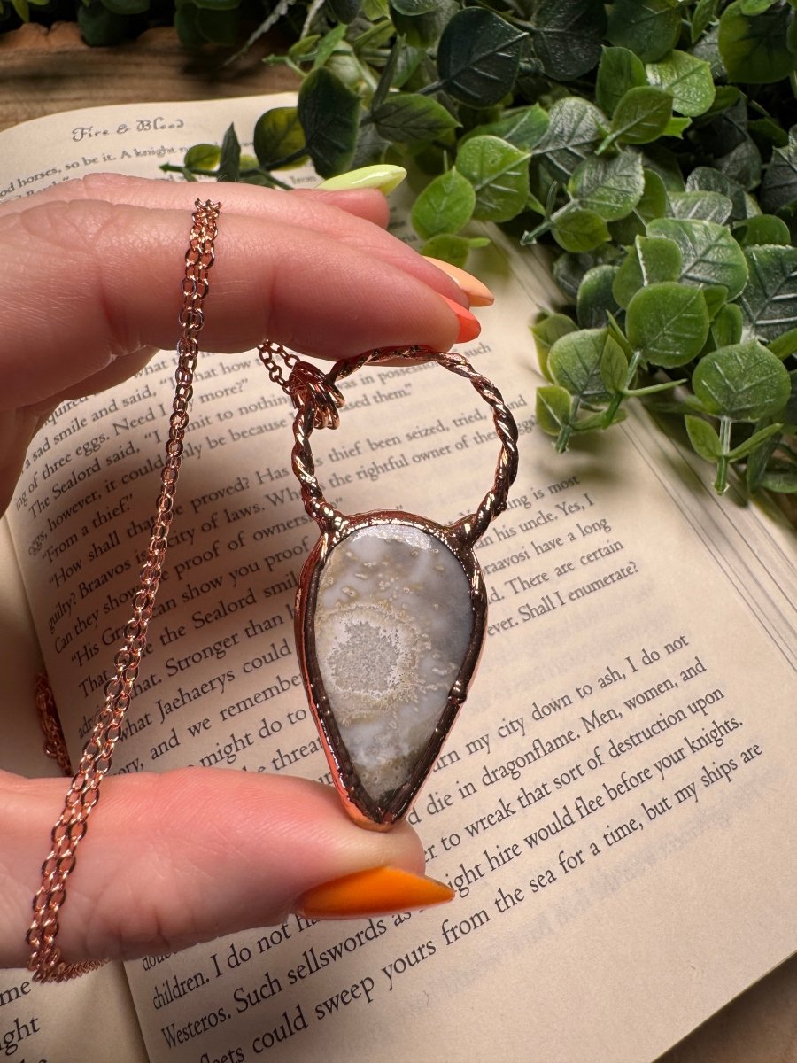Ocean Jasper Necklace | Copper Ashes