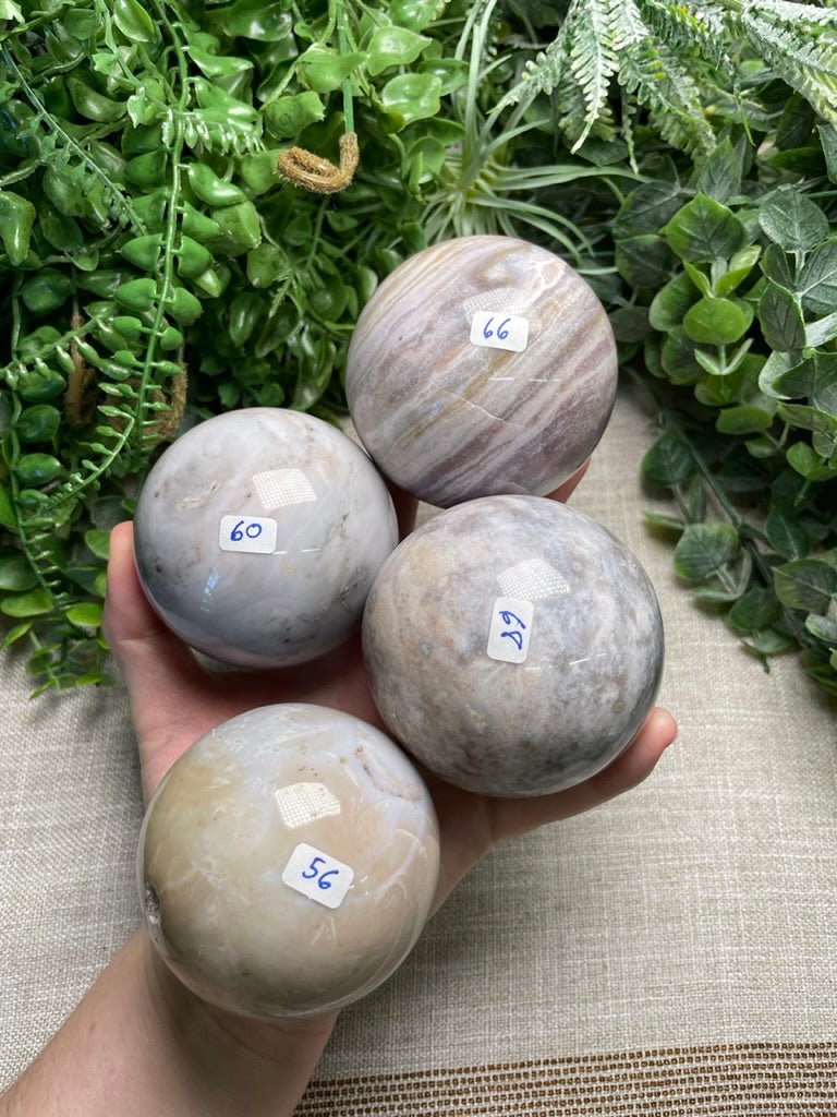 Ocean Jasper Sphere | Copper Ashes