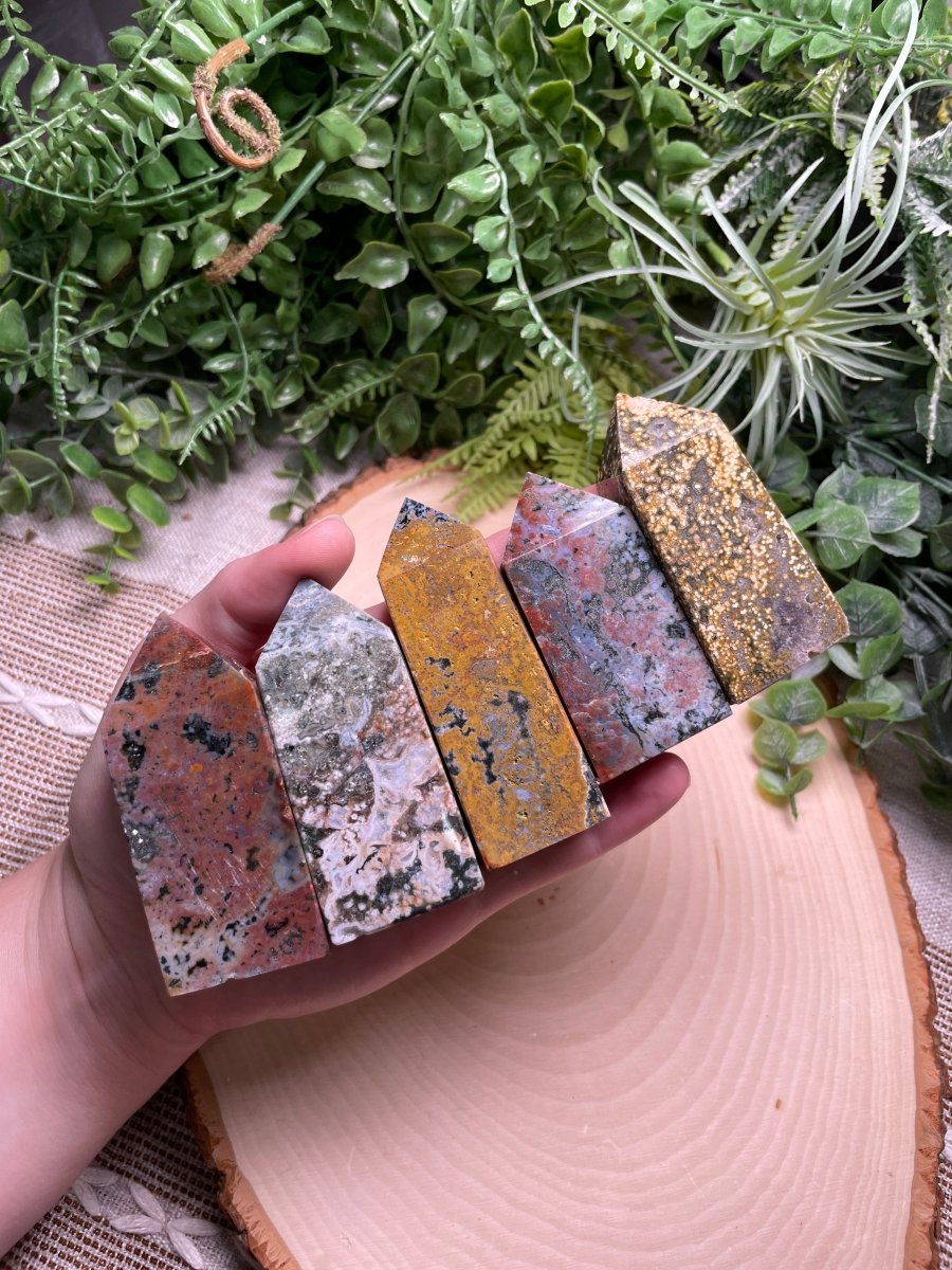 Ocean Jasper Tower | Copper Ashes