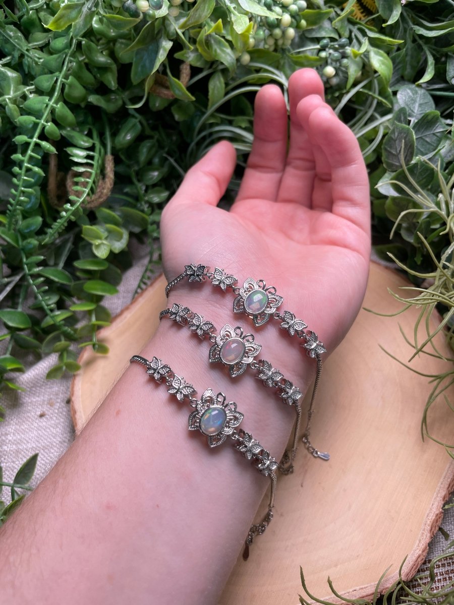 Opal Butterfly Bracelet | Copper Ashes
