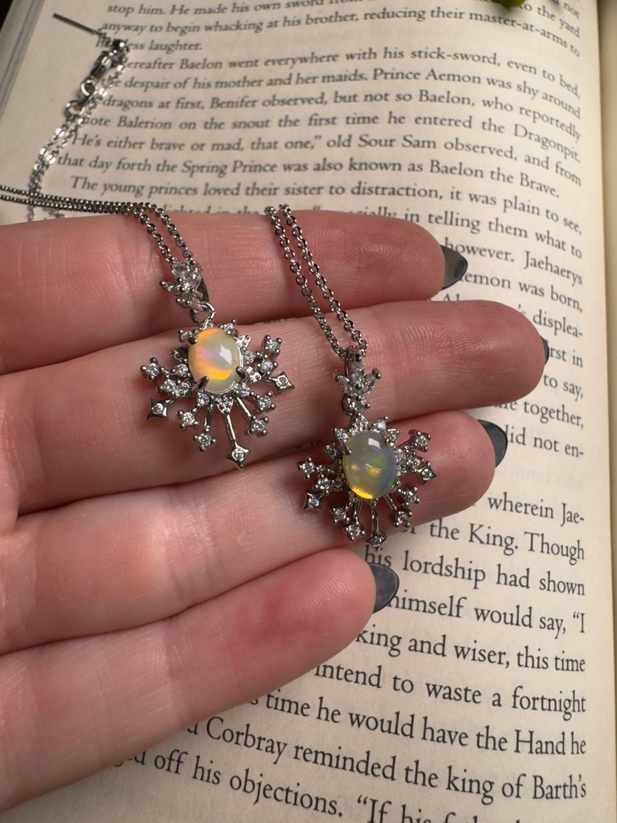 Opal Necklace Adjustable | Copper Ashes