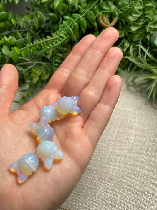 Opalite Mini Christmas Bell (manmade) | Copper Ashes