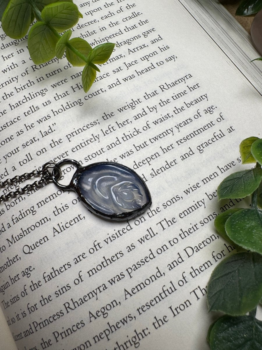 Opalite Yoni Necklace | Copper Ashes