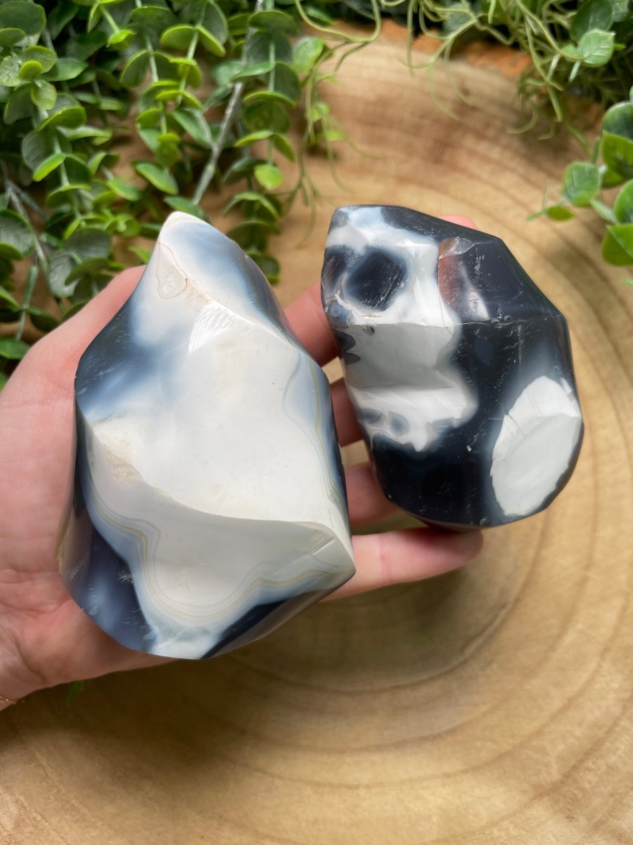 Orca Agate Flame | Copper Ashes