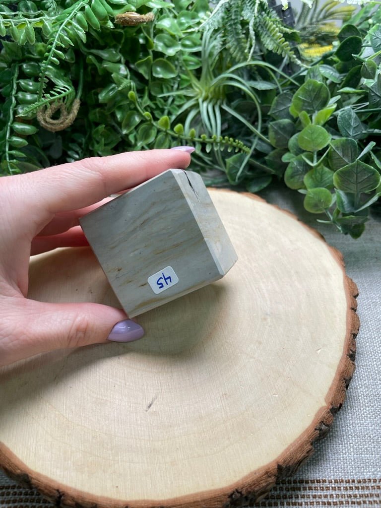 Picture Jasper Cube | Copper Ashes