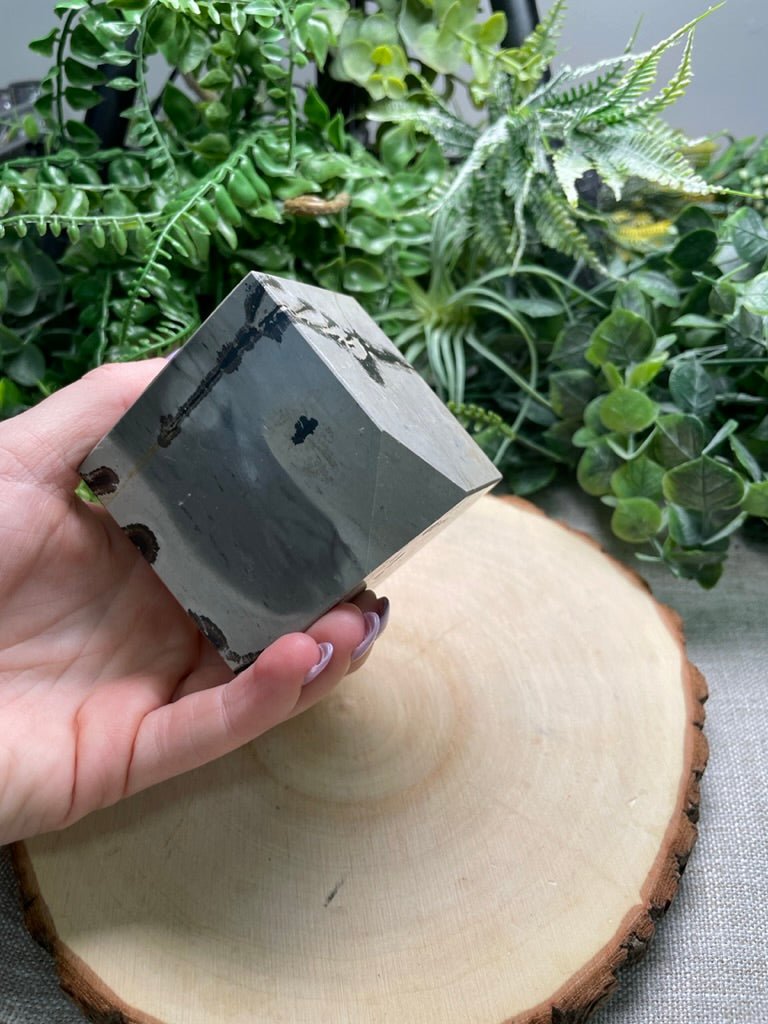 Picture Jasper Cube | Copper Ashes