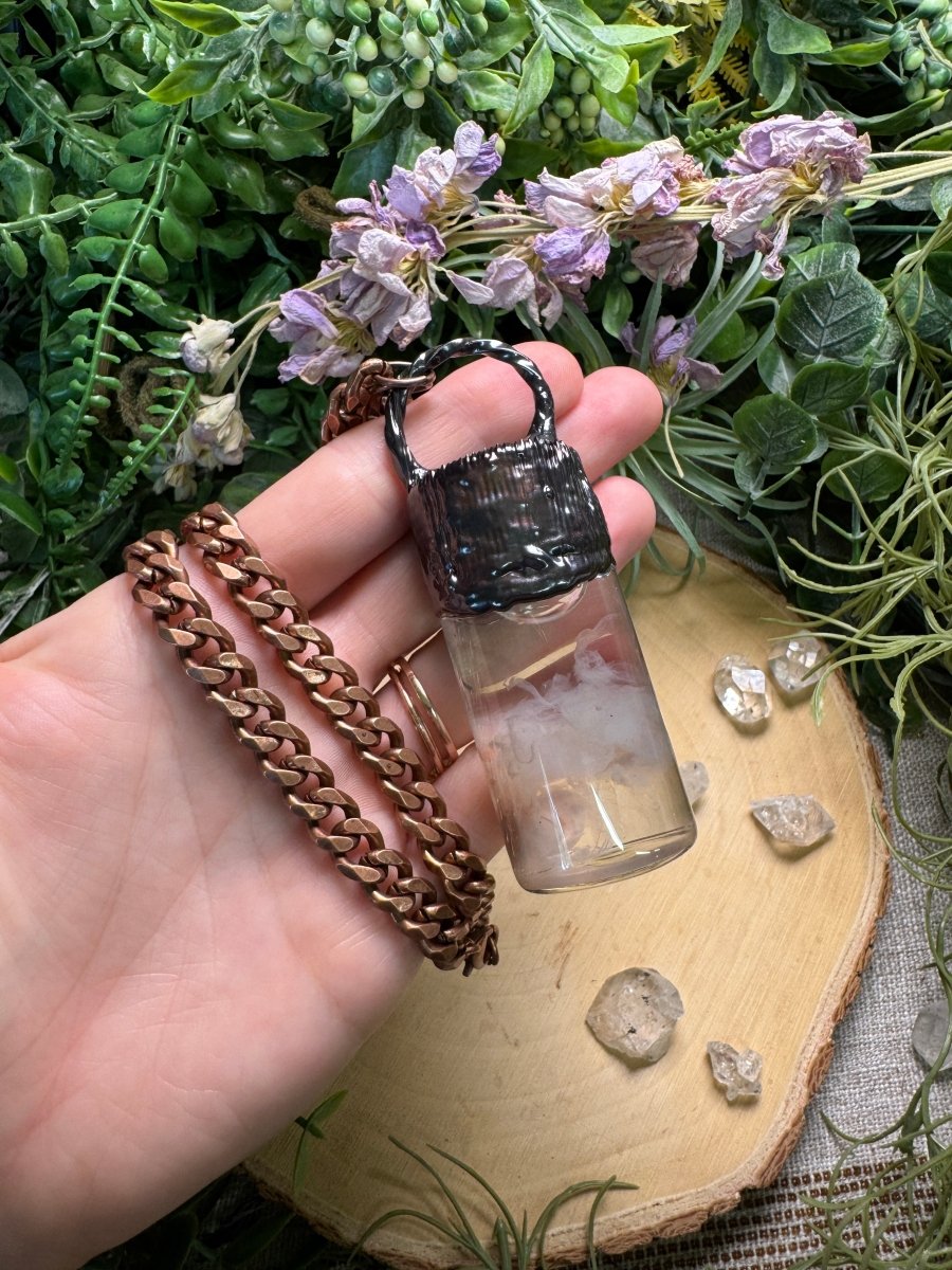 Pig Fetus Oddity Necklace | Copper Ashes