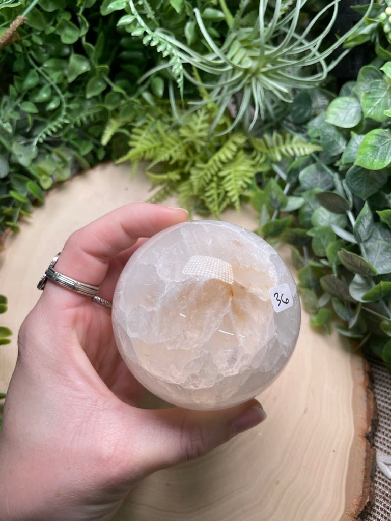 Quartz Mixture Sphere | Copper Ashes