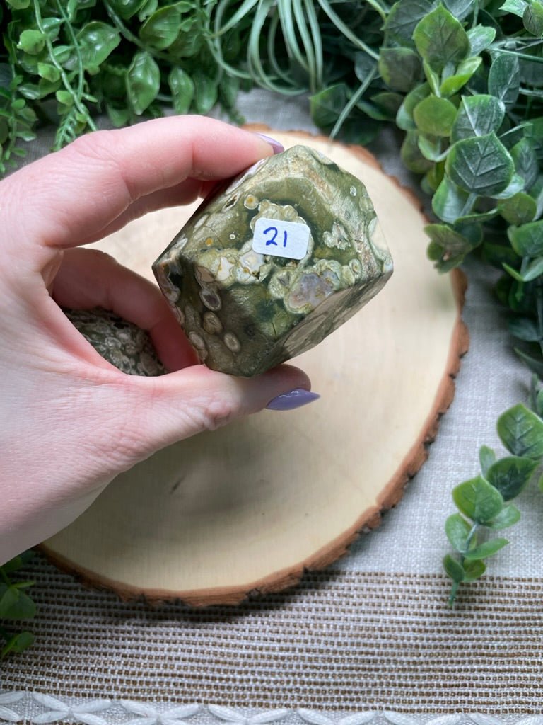 Rainforest Jasper Freeform | Copper Ashes