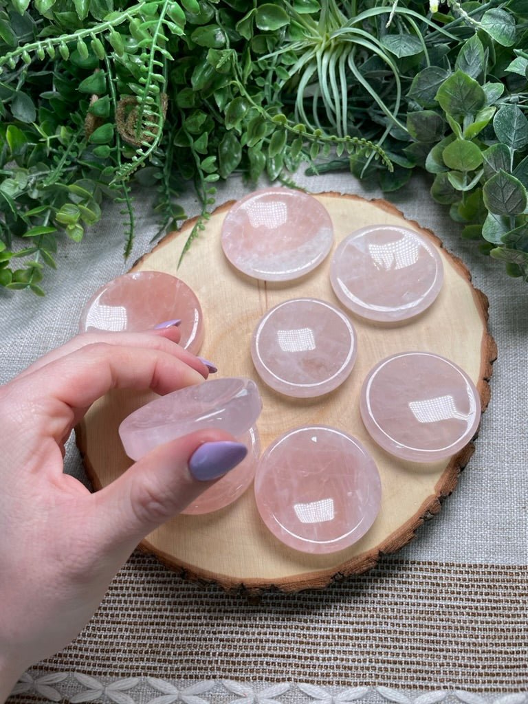 Rose Quartz Mini Bowl | Copper Ashes