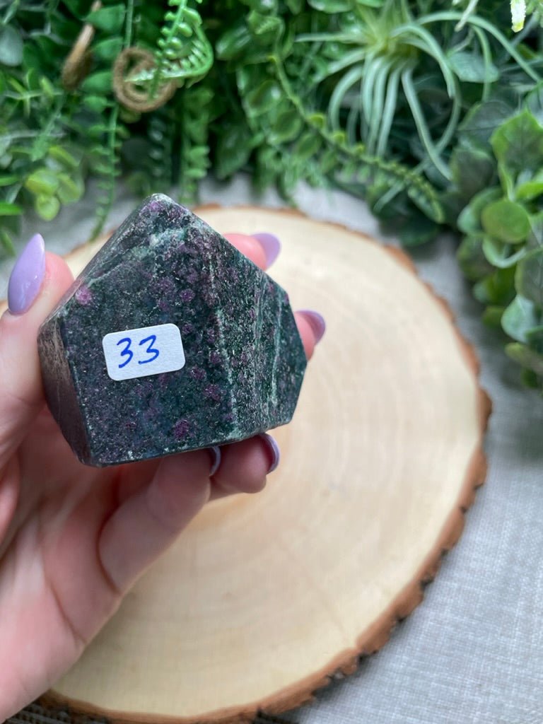 Ruby Zoisite Freeform | Copper Ashes