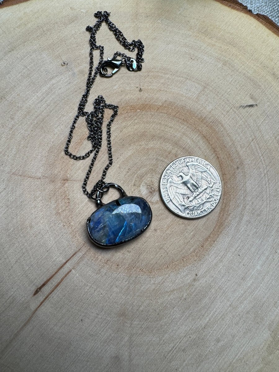 Rune - Moonstone Necklace | Copper Ashes