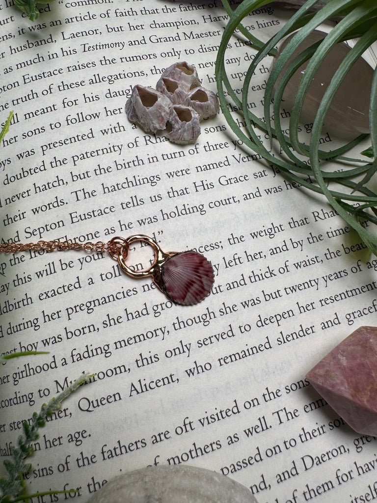 Scallop Shell Necklace | Copper Ashes