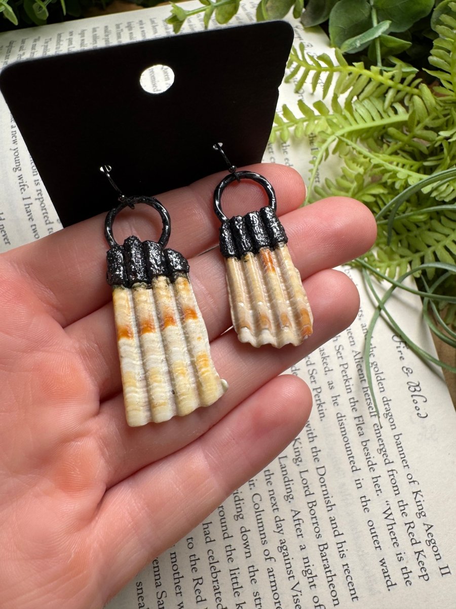 Shell Earrings | Copper Ashes