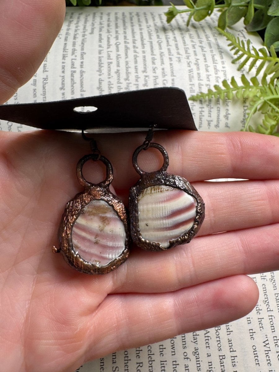 Shell Earrings | Copper Ashes