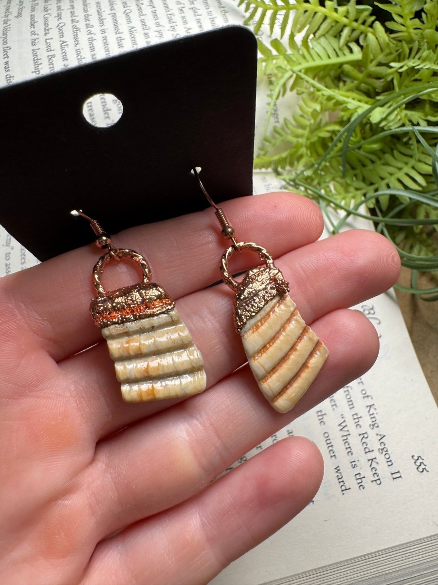 Shell Earrings | Copper Ashes