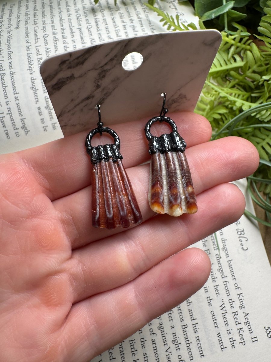 Shell Earrings | Copper Ashes
