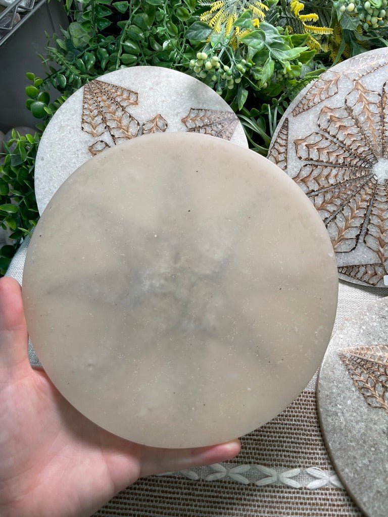 Shell Resin Decorative Plate A | Copper Ashes