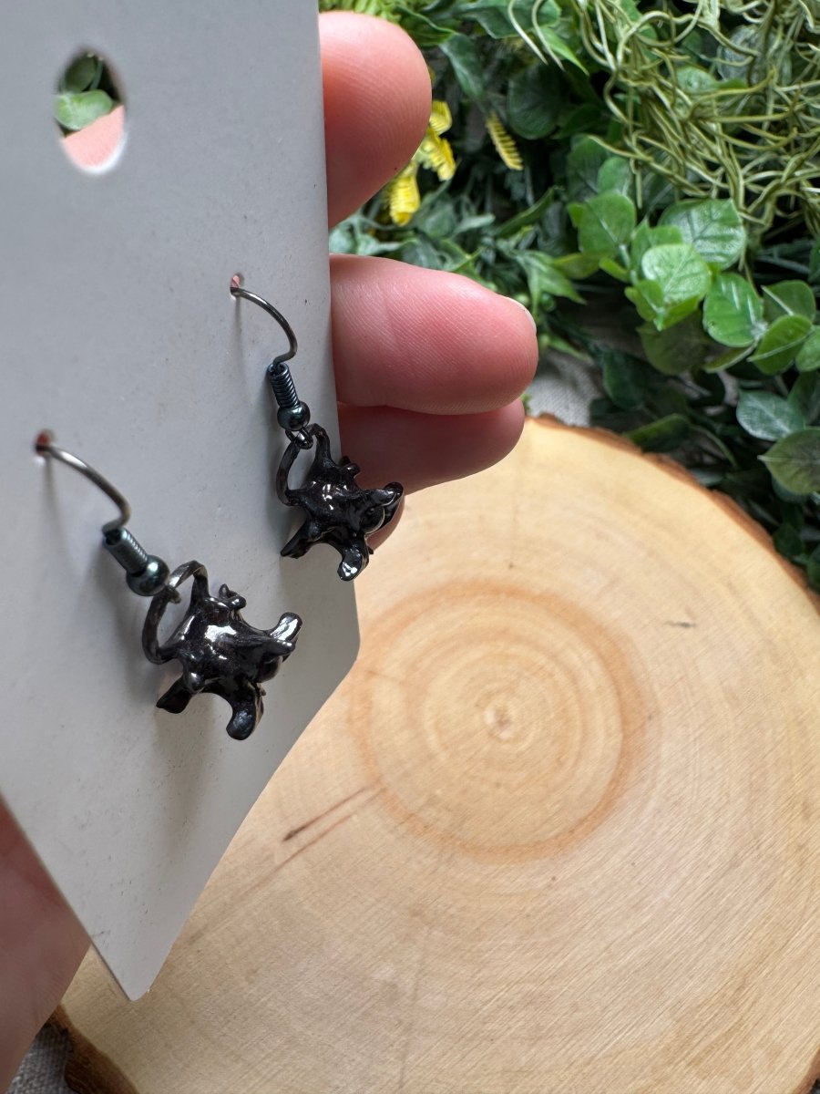 Snake Vertebrae Earrings | Copper Ashes