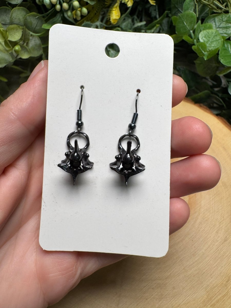 Snake Vertebrae Earrings | Copper Ashes