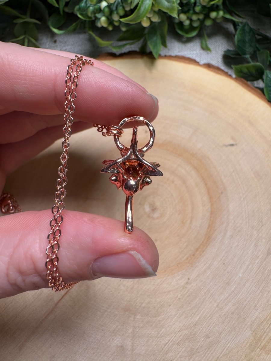 Snake Vertebrae Necklace | Copper Ashes