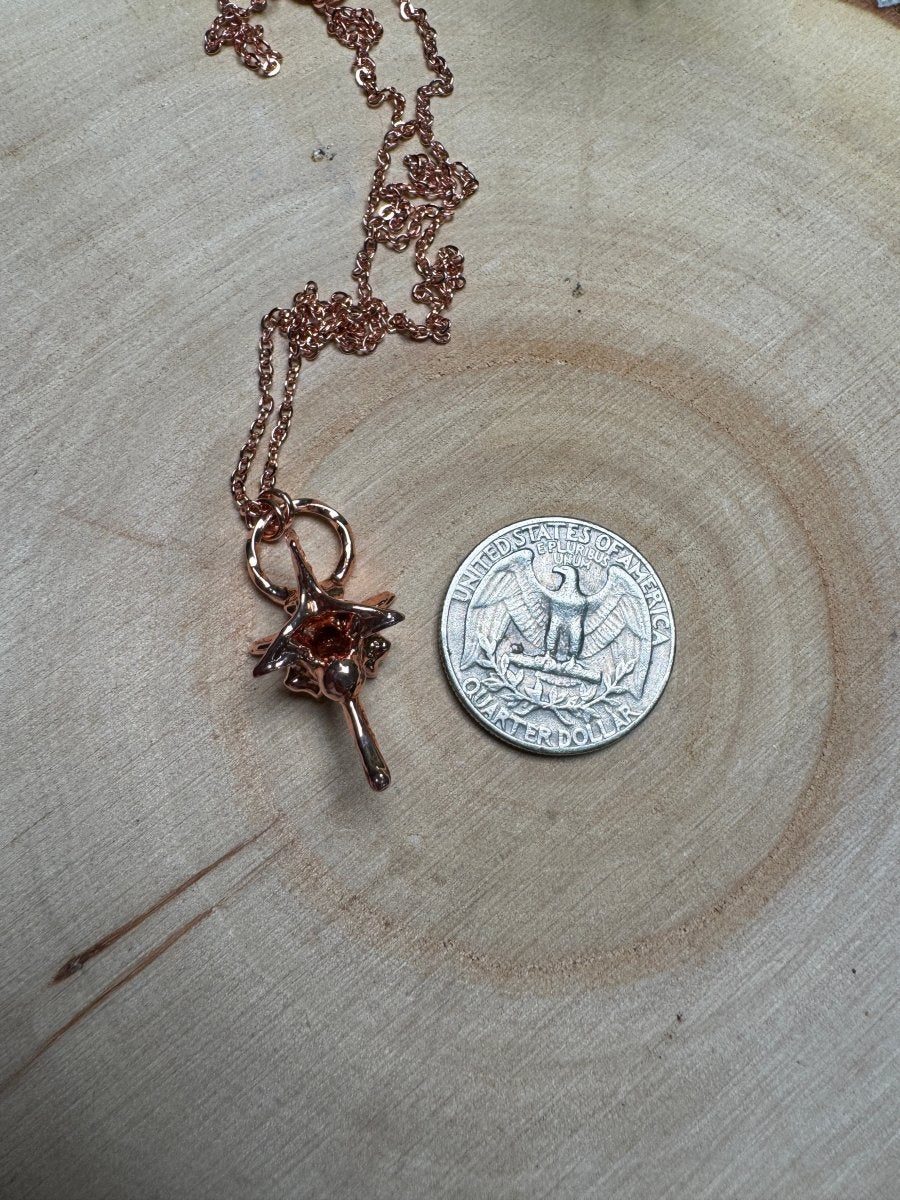 Snake Vertebrae Necklace | Copper Ashes