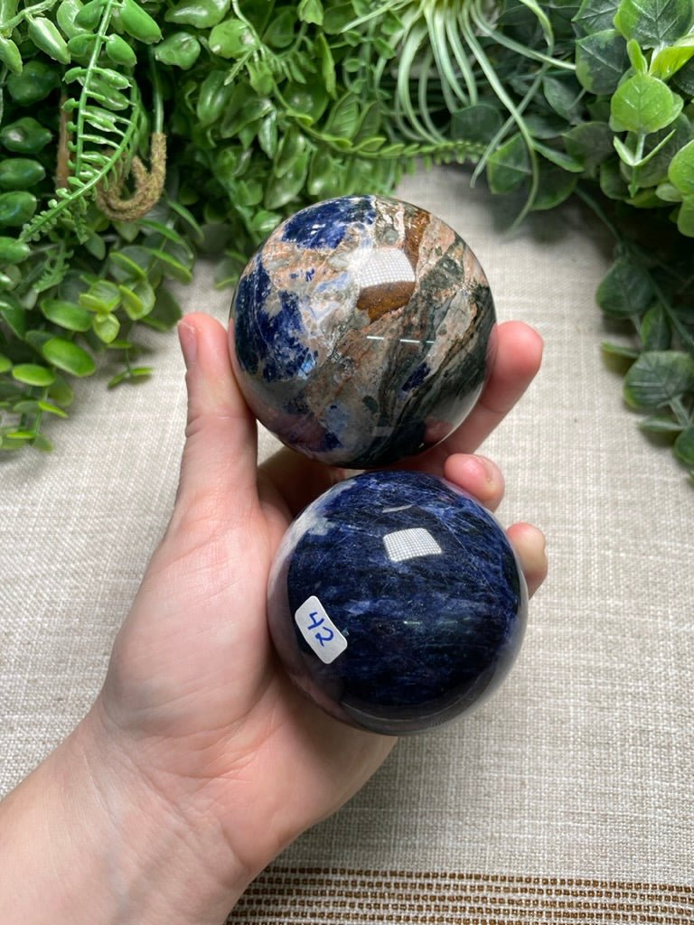 Sodalite Sphere | Copper Ashes