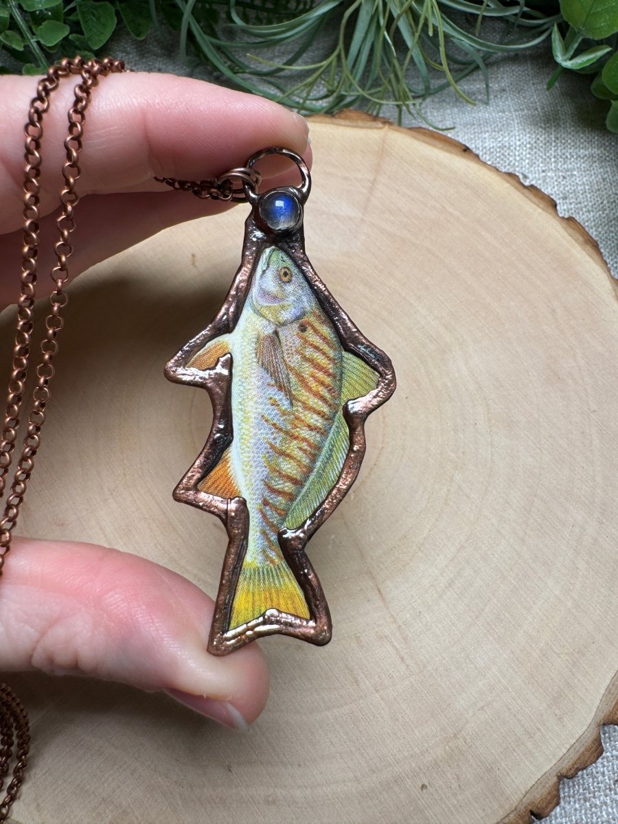 Spot and Labradorite Necklace | Copper Ashes