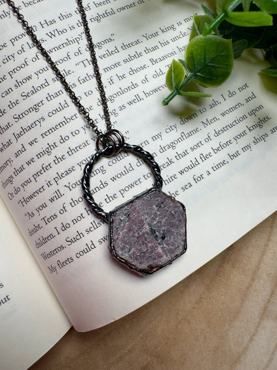 Star Ruby Necklace | Copper Ashes