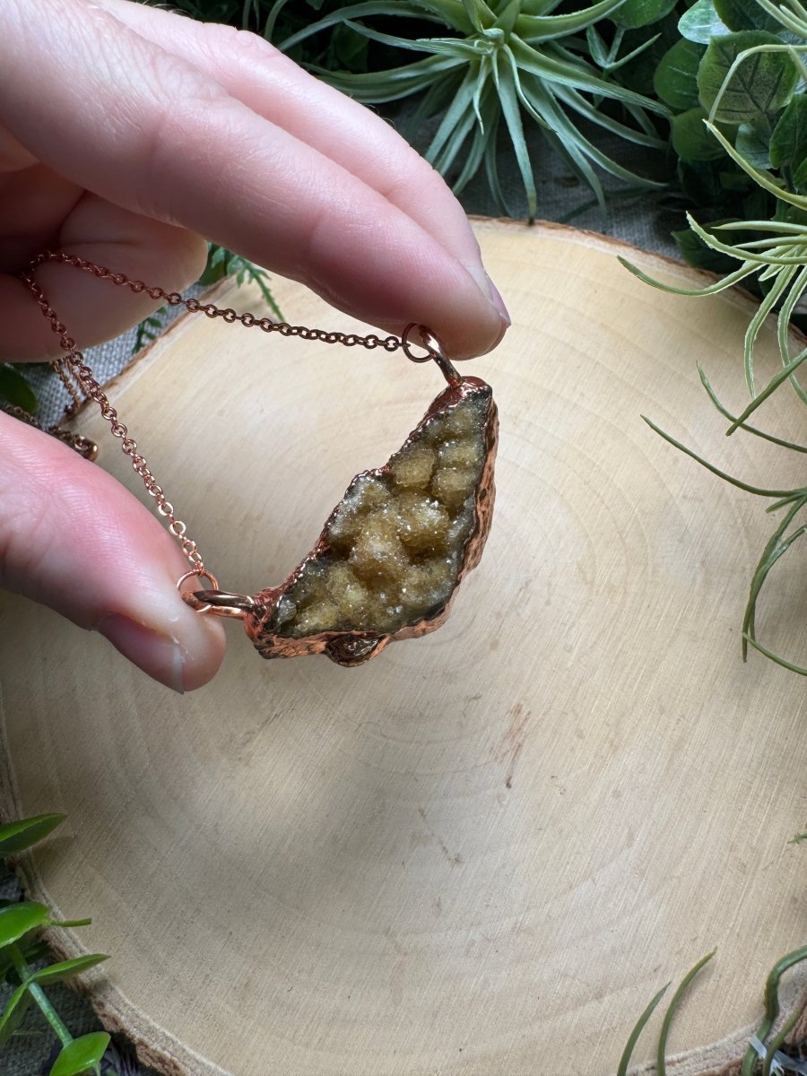 Sunshine Amethyst Necklace | Copper Ashes