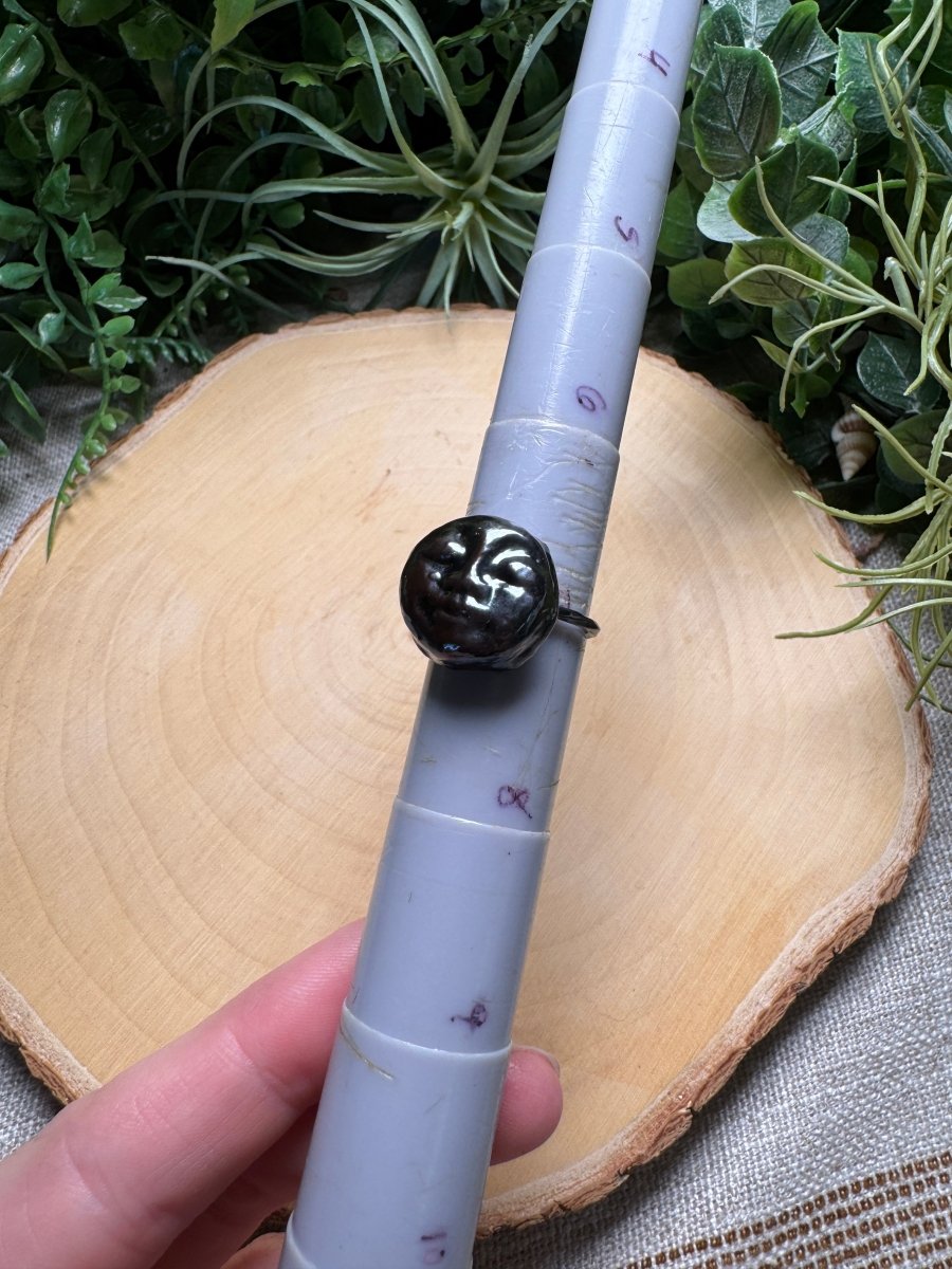 Violet - Goddess Ring (Size 9 and 7) | Copper Ashes