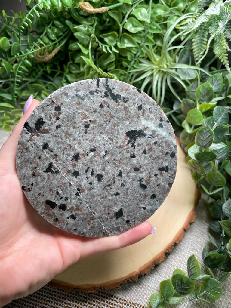 Yooperlite Disk | Copper Ashes