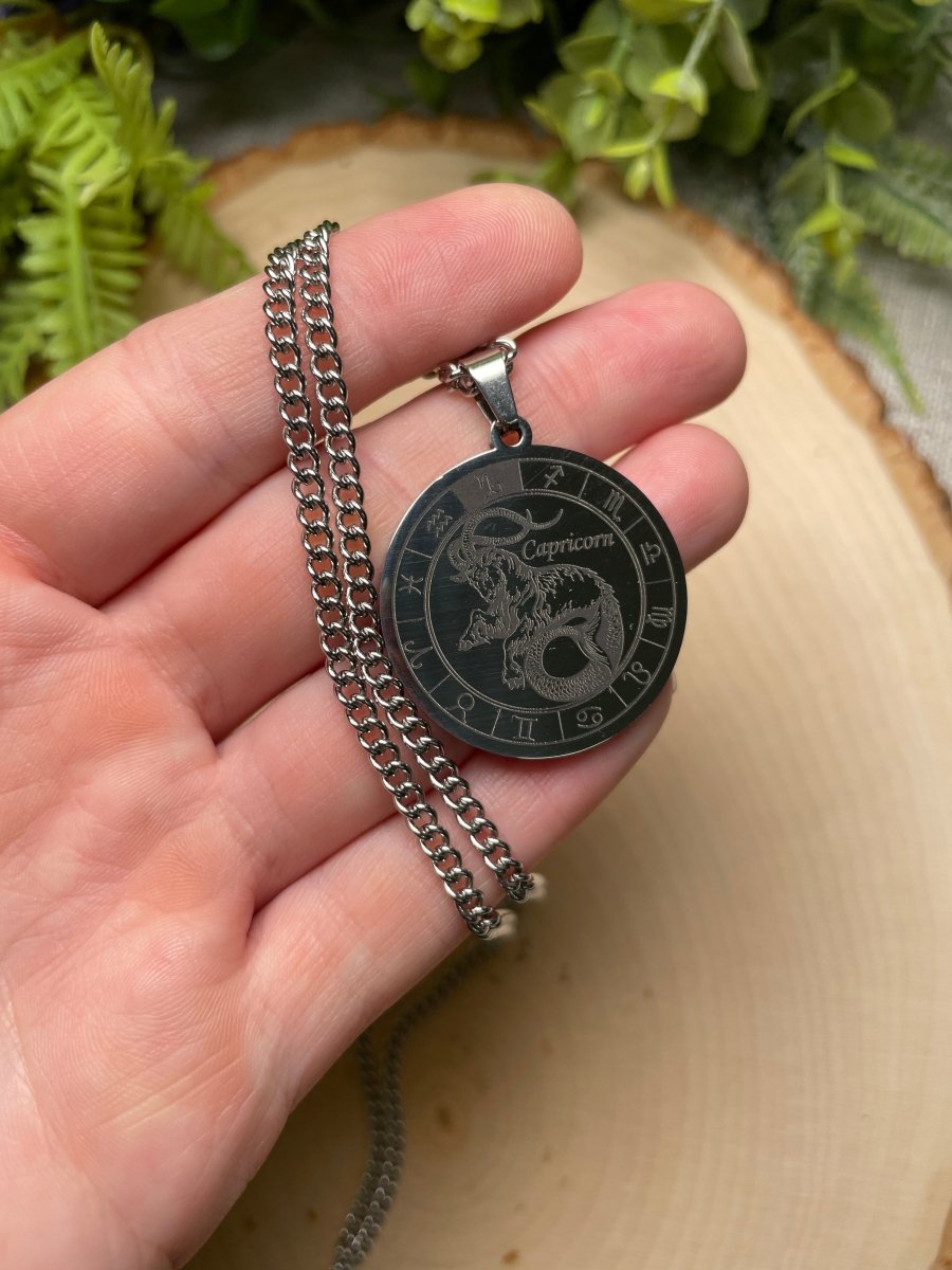 Zodiac Sign Necklace | Copper Ashes