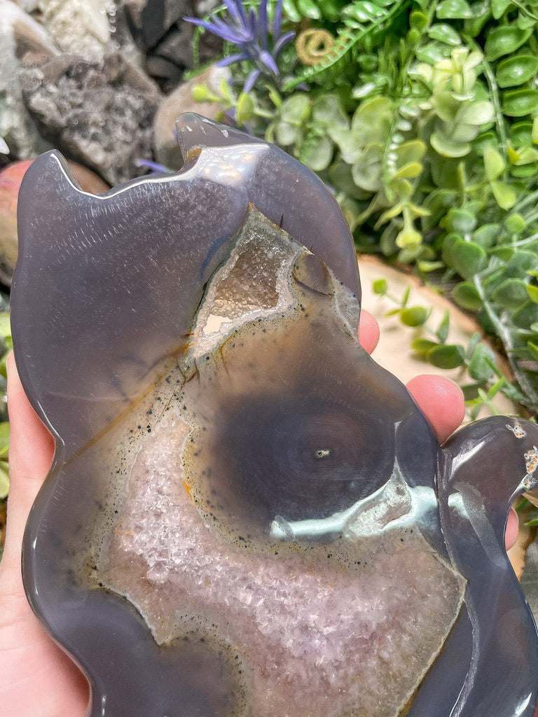 X-Large Druzy Agate Cat