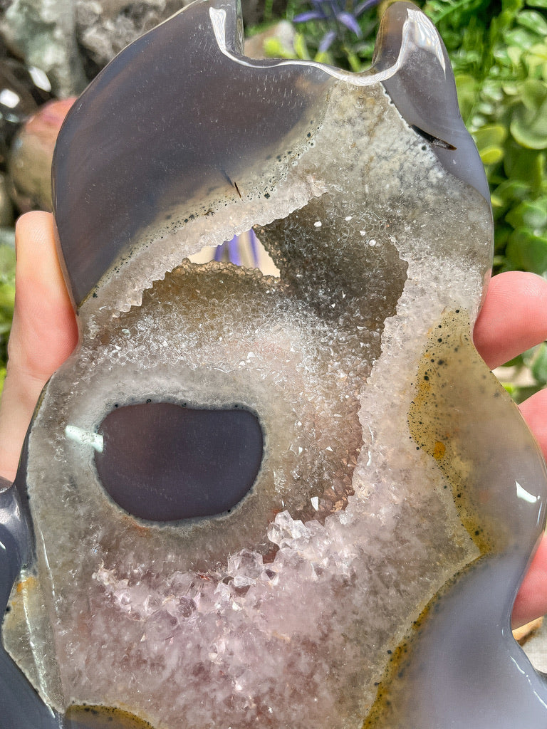 X-Large Druzy Agate Cat