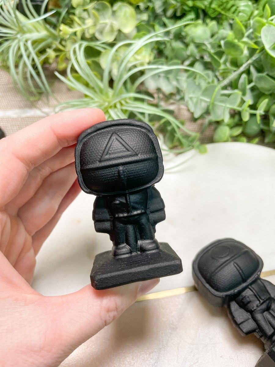 Obsidian Squid Games Set of 6 Pieces | Copper Ashes