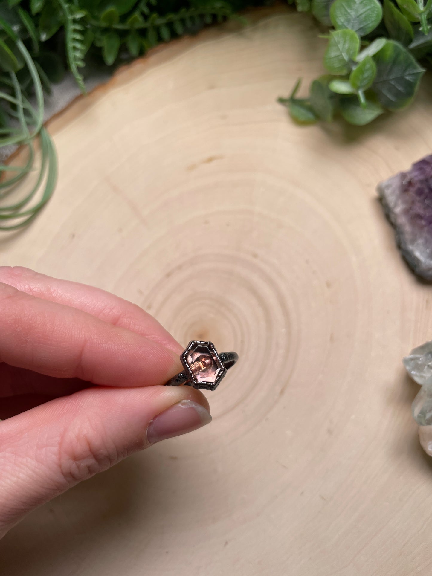 Kunzite Ring Size 5.5