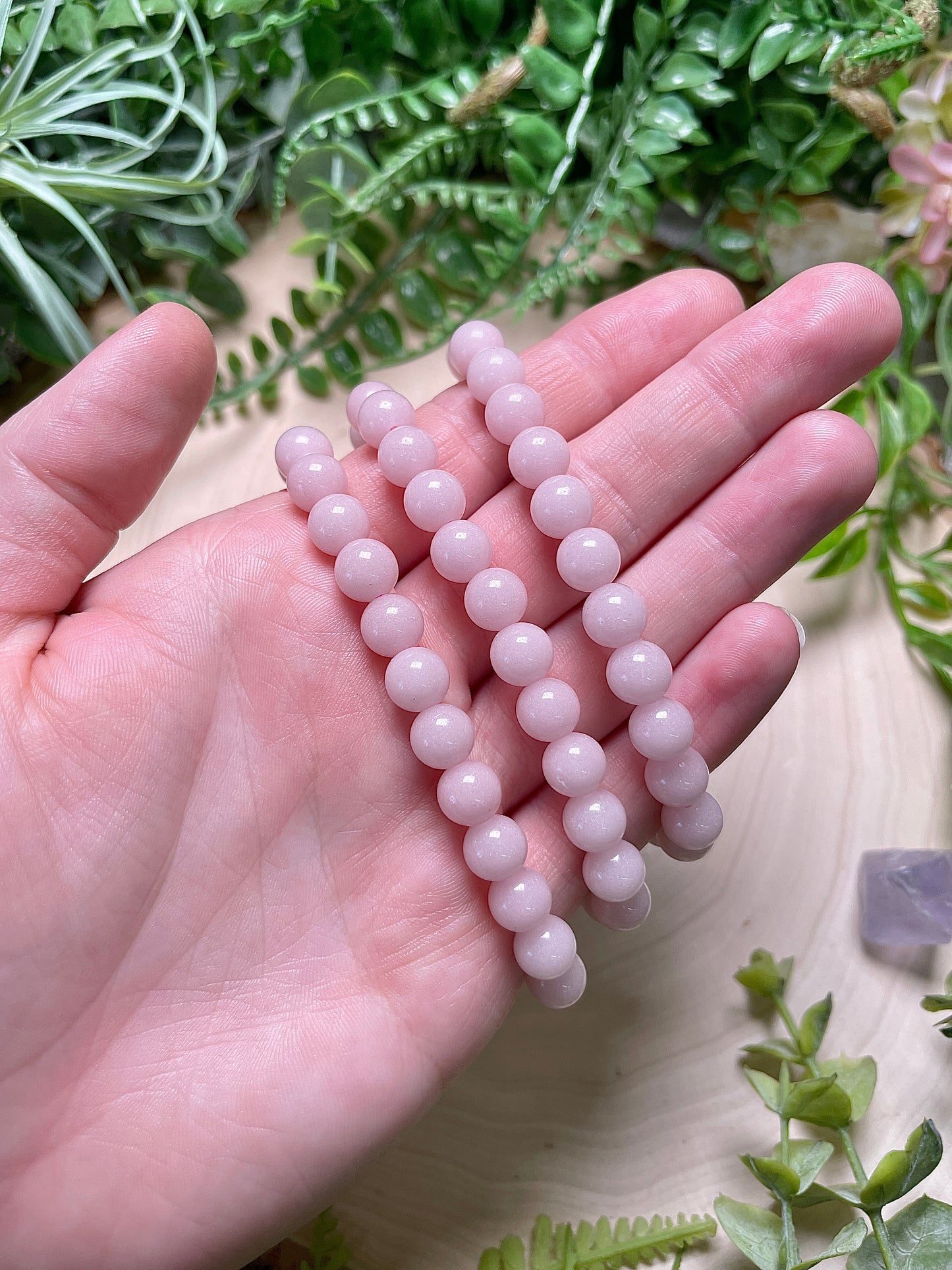 Light Pink Glow in the Dark Luminous Bracelet