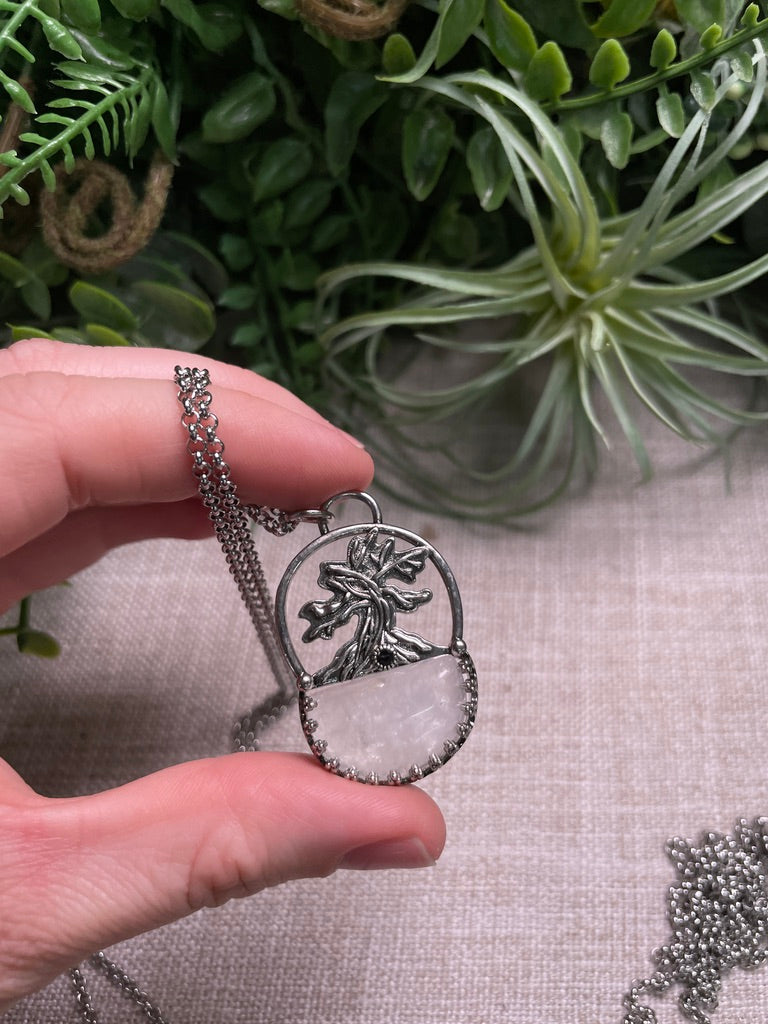 Crystal Tree of Life Necklace