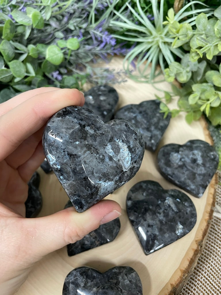 Larvikite Heart
