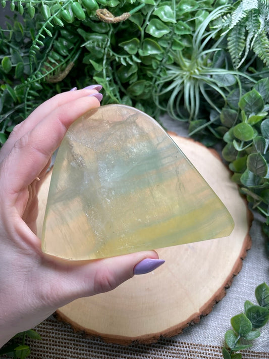 Lemon Fluorite Freeform