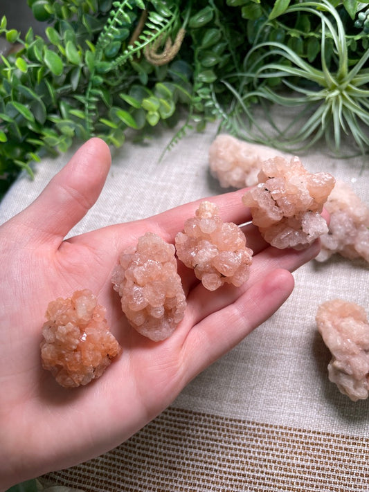 Pink Apophyllite Cluster