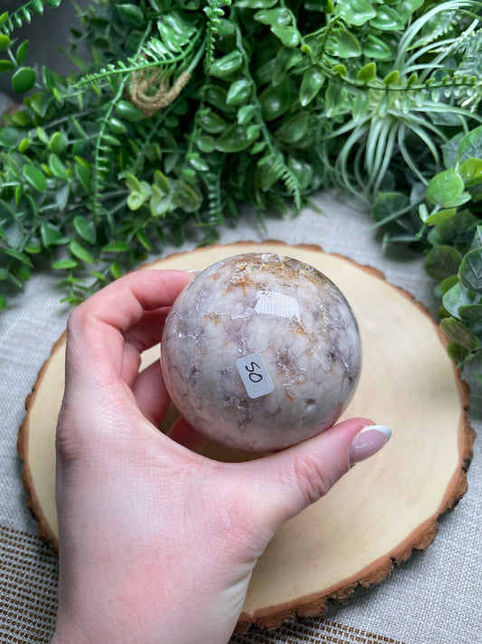 Pink Amethyst Mix Sphere