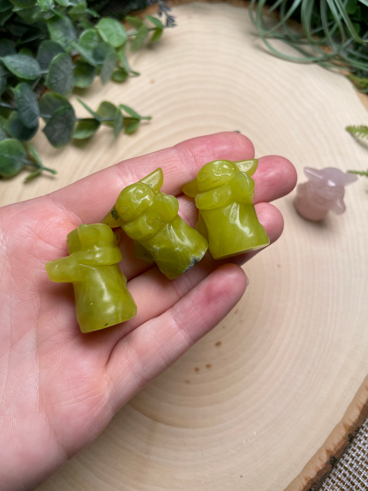 Crystal Baby Yoda/ Grogu from Star Wars