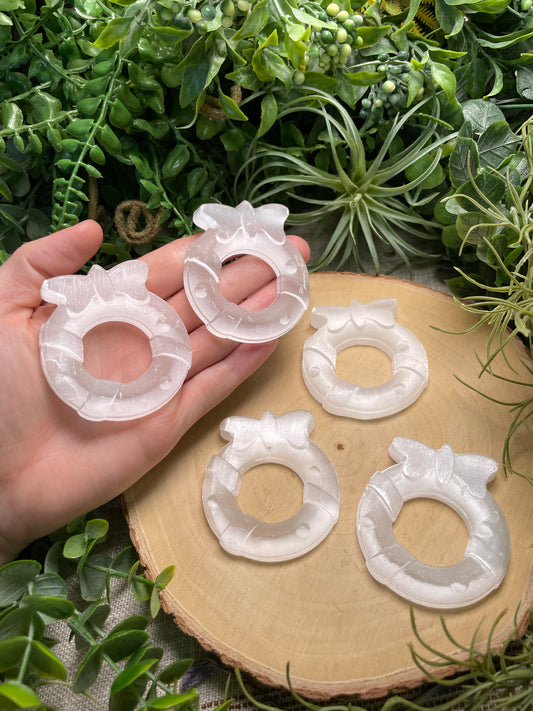 Selenite Wreath