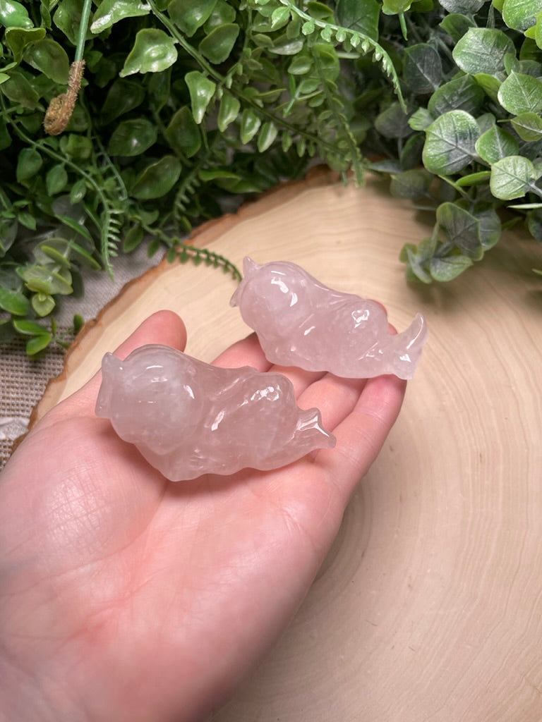 Rose Quartz Sleeping Mermaid