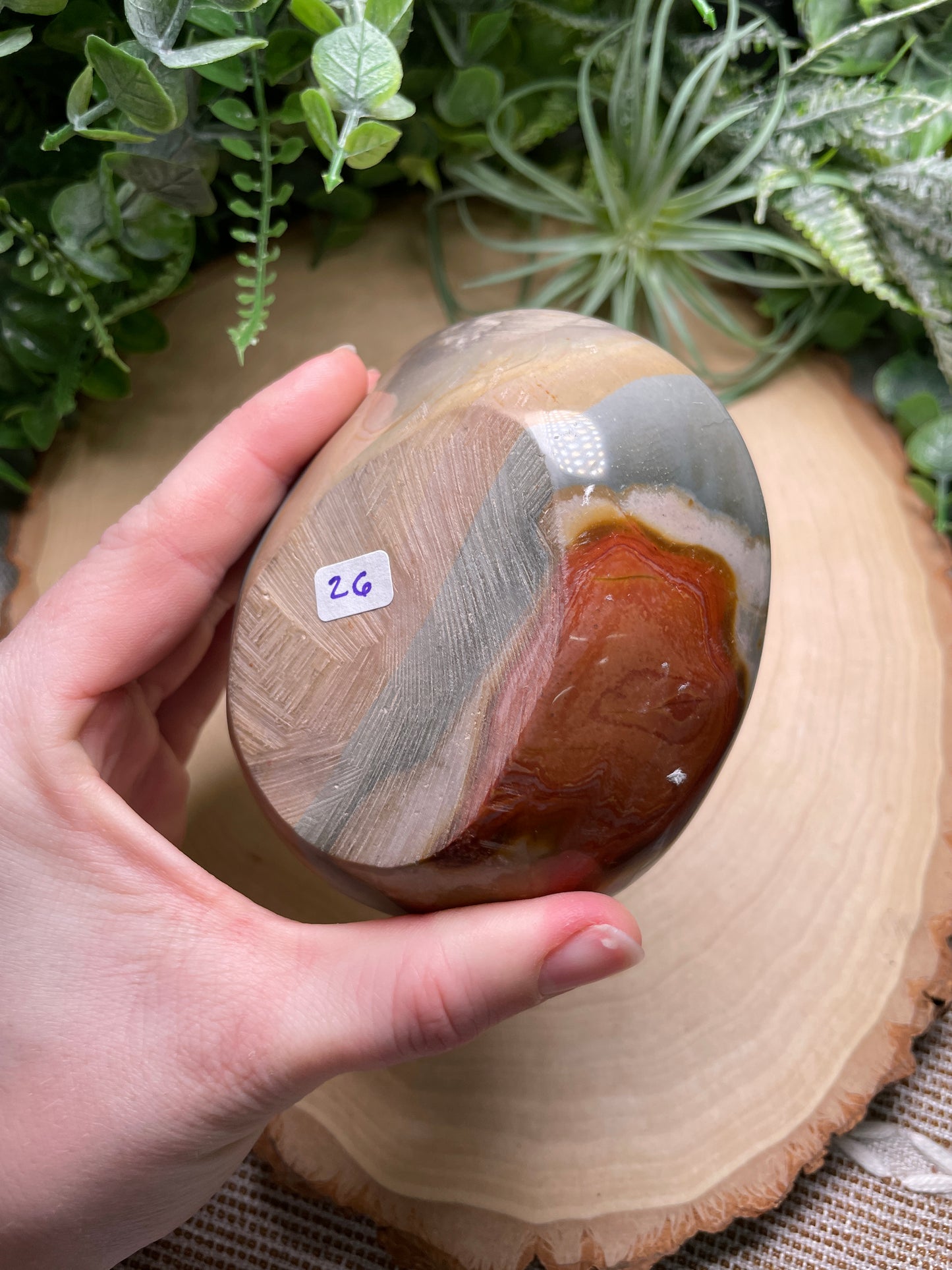 Polychrome Jasper Bowl